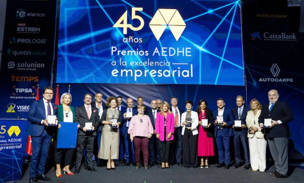 Fersay recibe el Premio AEDHE a la Excelencia Empresarial en la categoría al Mayor Esfuerzo en la Formación